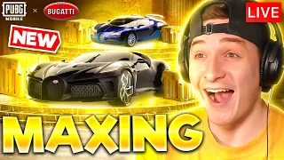 MAXING BUGATTI MASTERPIECE - PUBG MOBILE LIVE