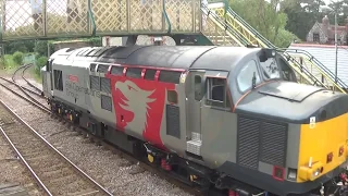 37608 Andromeda - 755425 - 755424 Depart Wymondham P1 (04/07/2019)