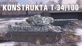 Konštrukta T-34/100 - 5 Kills • 5,4K DMG • WoT Blitz