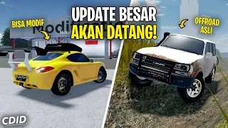 Review Lengkap Update Besar Baru di CDID - Car Driving Indonesia Update (Roblox)