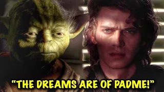 What If Anakin Skywalker Told Yoda His Nightmares Were About Padme