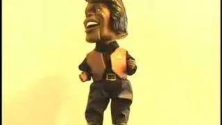 James Brown Toy sings "I feel good"