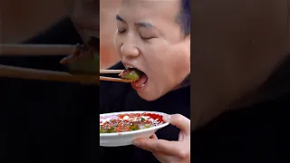 Chili is delicious like this| Chinese Food Eating Show | Funny Mukbang ASMR