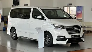 New 2022 HYUNDAI STAREX Plus Executive white color | First Look! exterior and interior