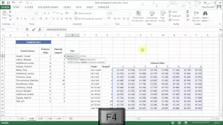 Excel 2013 - Použití funkce INDEX