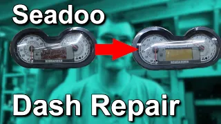 05-Earlier Seadoo Dash cluster information center thing repair