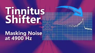 Tinnitus Shifter Masking Noise at 4900Hz with Pink Noise