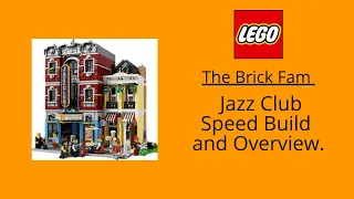 Lego Set 10312 Jazz Club Speed Build.#afol #lego #legocity