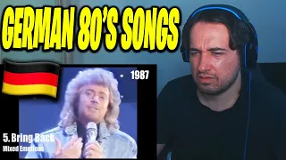 Reaction to Most Popular German Songs from 1980's