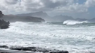 La Pared: hohe Wellen auf Fuerteventura