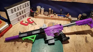 I 3D PRINTED AN AR-15 GUN FULL SCALE MODEL TOY