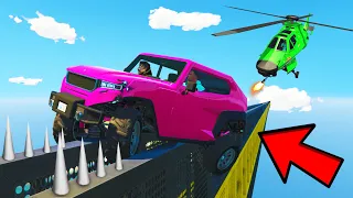 GTA 5: 1000% IMPOSSIBLE PARKOUR CHALLENGE with Bob & Chop (REVENGE!)