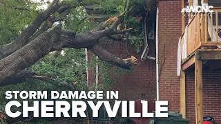 Cherryville storm damage was caused by a 'microburst,' National Weather Service confirms