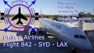 Trip Report | United 842 | Boeing 787-9 | Sydney (SYD) - Los Angeles (LAX) | Full Flight