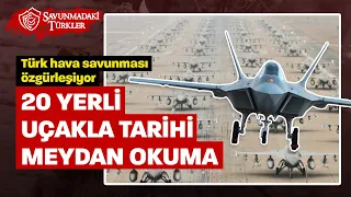 Türkiye'den 20 yerli savaş uçağıyla tarihi meydan okuma: 2028'e hazırlık yapılıyor