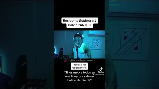 Residente tiradera a J Balvin parte 2 y habla de los reggaetoneros