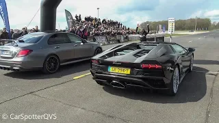 BRABUS 700R E63 AMG -VS- Lamborghini Aventador S!