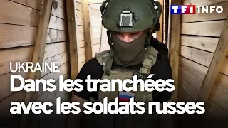 Reportage dans les tranchées avec les soldats russes