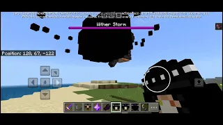 Wither Storm mod for Bedrock Minecraft.