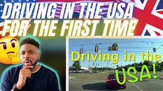 🇬🇧BRIT Reacts To DRIVING IN THE USA FOR THE FIRST TIME!