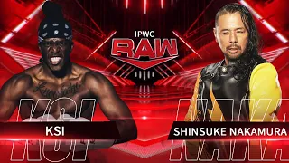 KSI vs Shinsuke Nakamura | Winner will enter the ladder match at WrestleMania| WWE Raw | WWE 2K22 #2