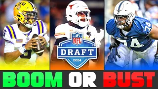 Boom or Bust: Risky Picks in The 2024 NFL Draft