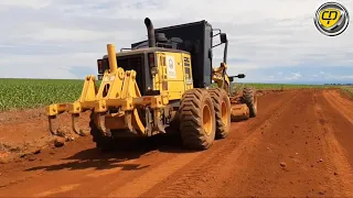 PATROL NO PATROLAMENTO E RECUPERAÇÃO DO CASCALHO/Motoniveladora/Patrola/Road Grader/Motor Grader