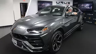 Say Hello to The FIRST LAMBORGHINI URUS IN THE UNITED STATES!!! Urus In depth REVIEW!