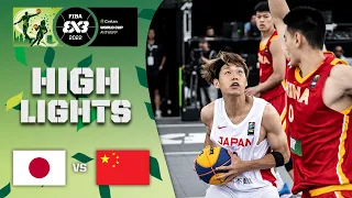 Japan v China | Men | Highlights | Crelan FIBA 3x3 World Cup 2022