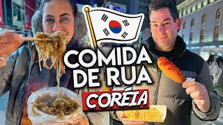 Comida de Rua na Madrugada da Coreia do Sul