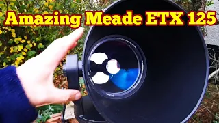 Amazing Meade ETX 125 Observer Computerised Maksutov Telescope
