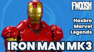 Marvel Legends Iron Man Mark 3 Hasbro Infinity Saga MCU Movie Tony Stark Review