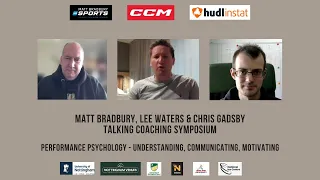 Matt Bradbury Sports & Lee Waters Talk Performance Psychology - Coaching Symposium 13/14 July 2024