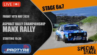 Manx National Rally 2024 - Stages 6 & 7 - Protyre Motorsport UK Asphalt Rally Championship