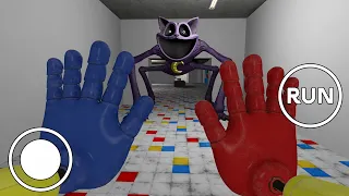 What if I Become PLAYER and RUN AWAY FROM NIGHTMARE CATNAP in Poppy Playtime Chapter 3!(Garry's Mod)