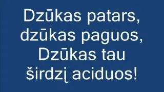 Dzūkija + žodžiai