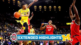 Ohio State at Michigan | Extended Highlights | Big Ten Men's Basketball | Jan. 15, 2024