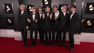 BTS on the Red Carpet | 2019 GRAMMYs