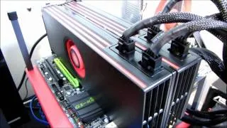 Quad SLI vs Quad Crossfire Heavyweight Showdown GTX 590 & HD 6990 Linus Tech Tips