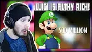 LUIGI IS FILTHY RICH! - Reacting to Game Theory: Luigi, the RICHEST Man in the Mushroom Kingdom?