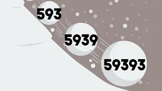 Snowball Prime Numbers #shorts