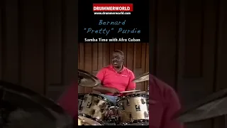 Bernard "Pretty" Purdie:  S H O R T Samba and Afro Cuban Instruction #bernardpurdie #drummerworld