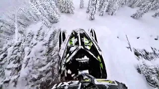 Покатушки на снегоходах! ОЧЕНЬ Красивые места! Polaris mountain.