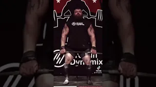 eddie Hall 500 kg deadlift /world decord