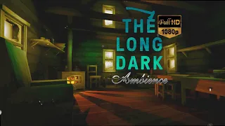 The long dark Ambience | Winter Snowstorm and Fireplace with boiling soup sound | Music background