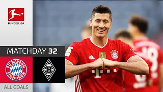39 Goals! Hat-Trick for Lewandowski | FC Bayern München - Borussia M'gladbach | 6-0 | All Goals