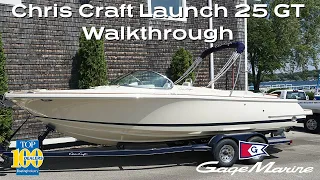 Chris-Craft Launch 25 GT Walkthrough