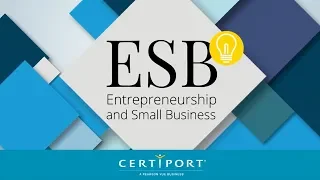 Entrepreneurship and Small Business (ESB) Certification Video