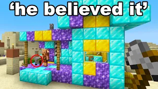The FUNNIEST FAKE Minecraft Speedrun Everyone Believed…
