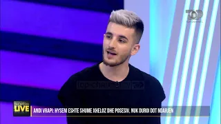 "Hyseni mund të shkojë më larg se kaq", Andi Vrapi e thotë troç - Shqipëria Live 8 Nëntor 2021